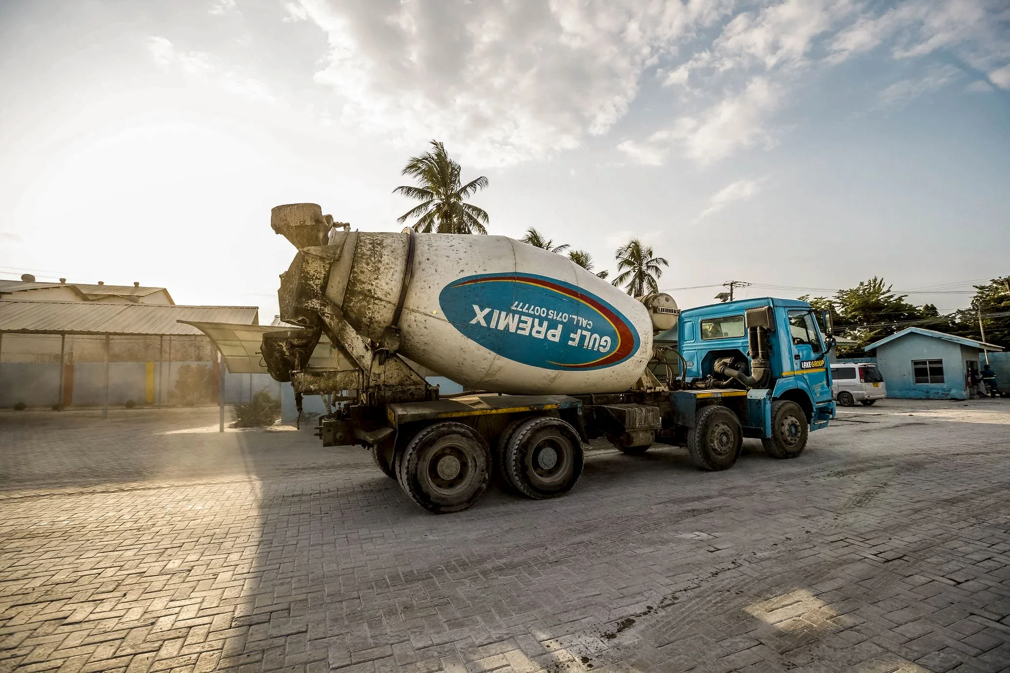 Gulf Concrete and Cement Products ready-mix truck