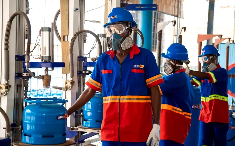 Lake Gas LPG cylinder filling plant