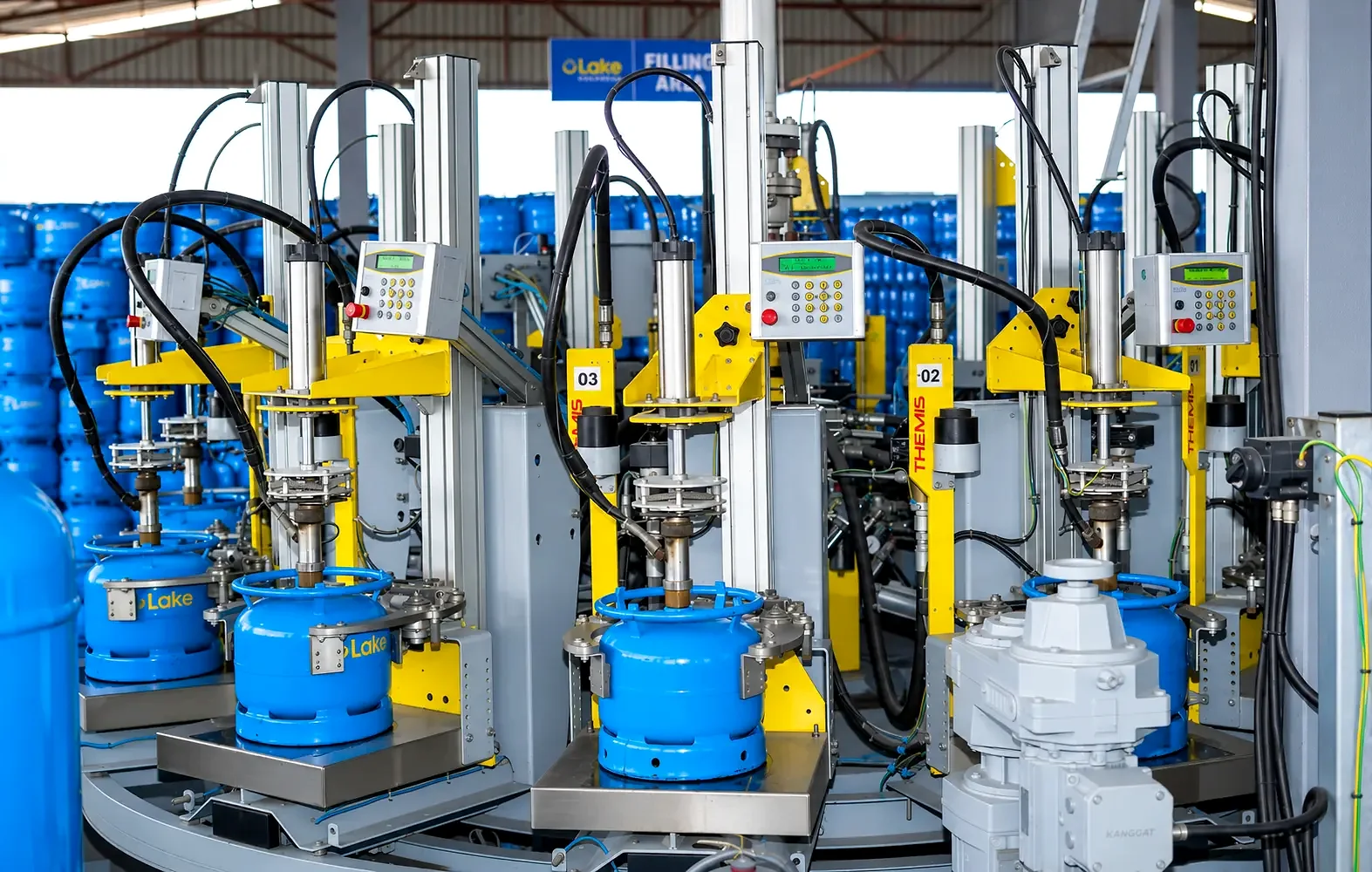 Lake Gas LPG filling operations