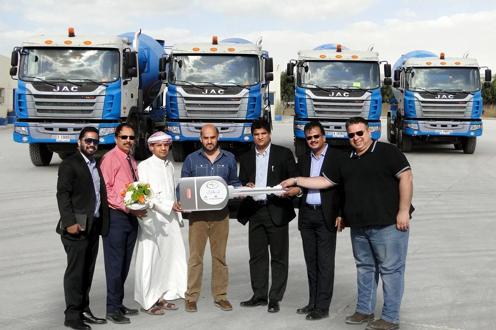 Ready-mix concrete fleet