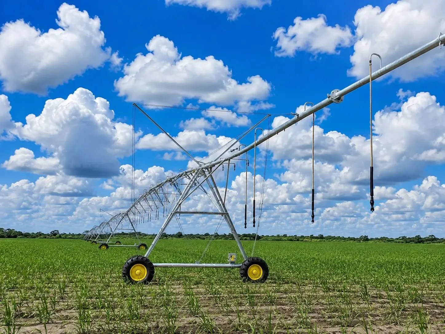 Lake Agro irrigation system supporting agricultural operations
