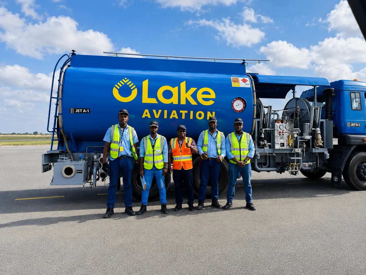 Lake Aviation ground operations on the apron