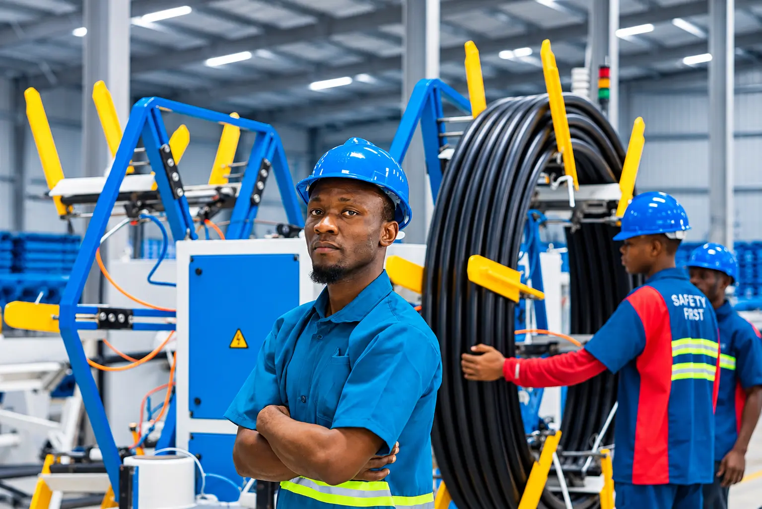 Lake Pipes production team at work