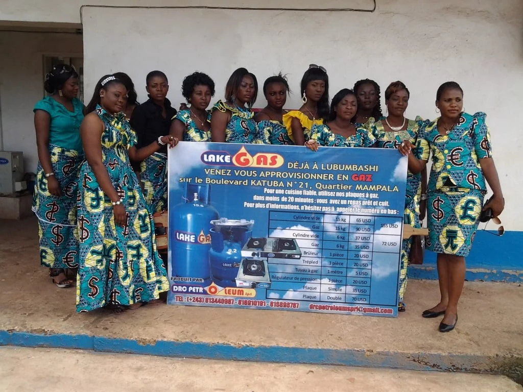 Lake Group women during a community visit